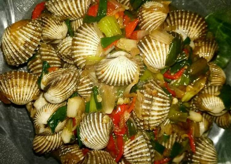 makanan 17. Kerang Dara saus Tiram Anti Gagal