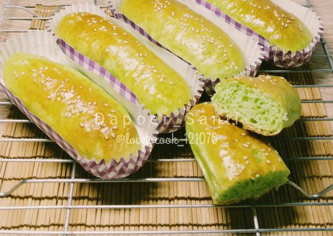 Resep Roti Pandan Tabur Wijen Oleh Dapoer Santi Cookpad