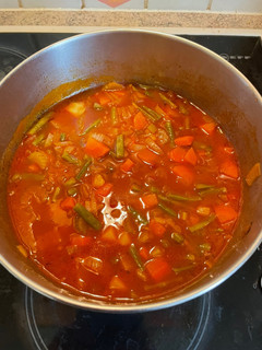 A picture of Use-up French bean, etc. Soup.