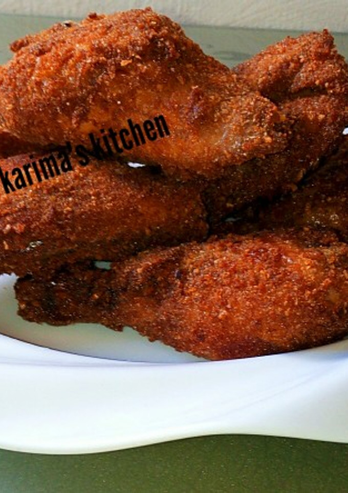 A picture of Kfc style chicken.