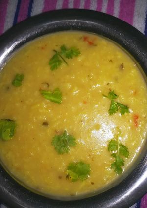 A picture of Ramadan Nombu kanji.       (creamy rice porridge).