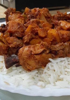 صورة لوصفة 🍗🍚 رز بالدجاج