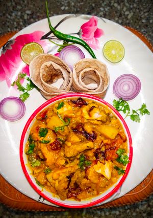 ডাল মুর্গ ভুনা (dal murg bhuna recipe in Bengali) রেসিপির প্রধান ছবি