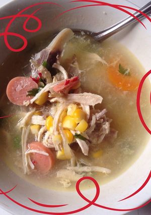 Foto resep Sup jagung