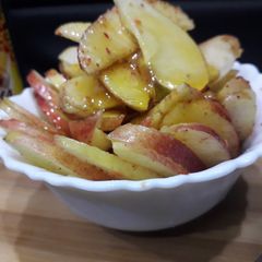 A picture of Apple salad.