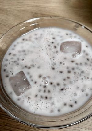 Foto resep Es rasa yougurt strawberry