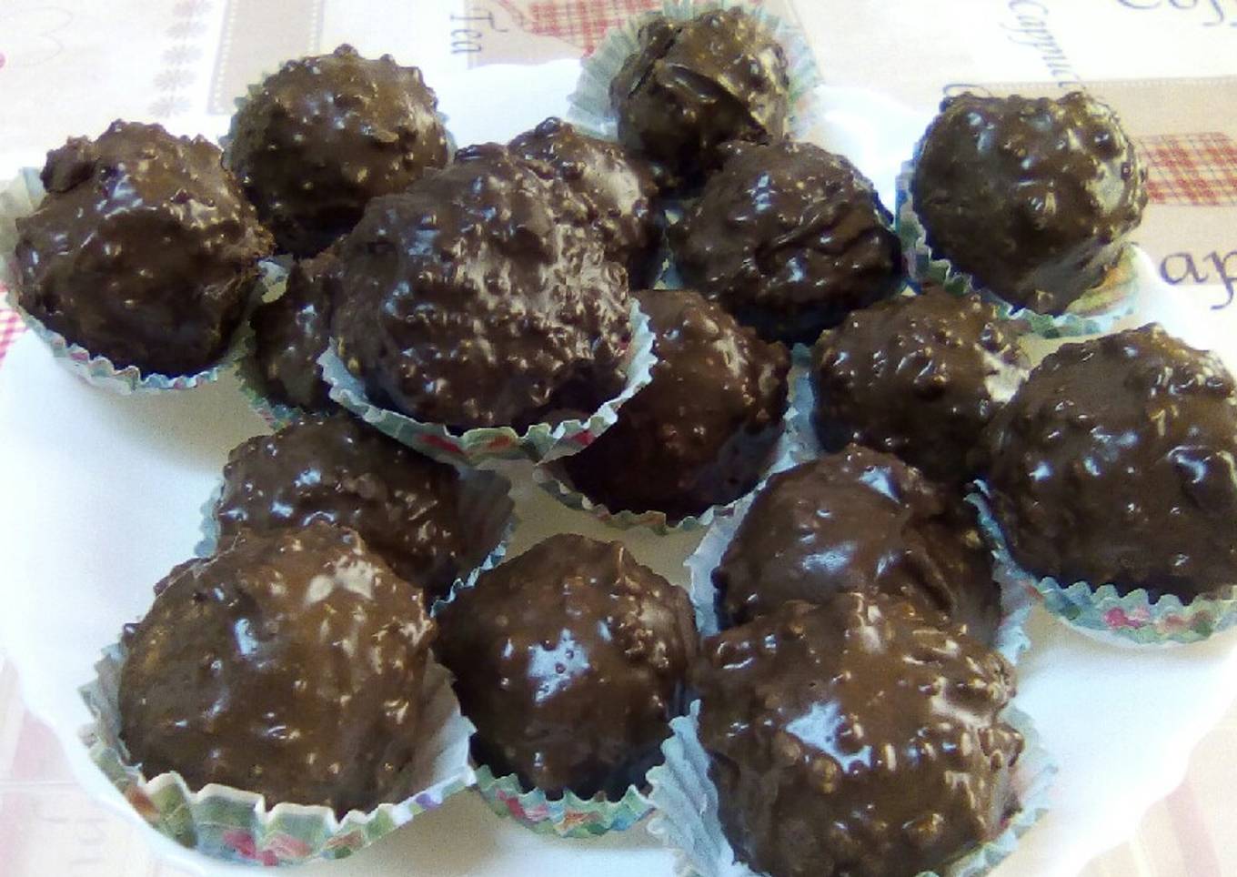 Rocher au chocolat