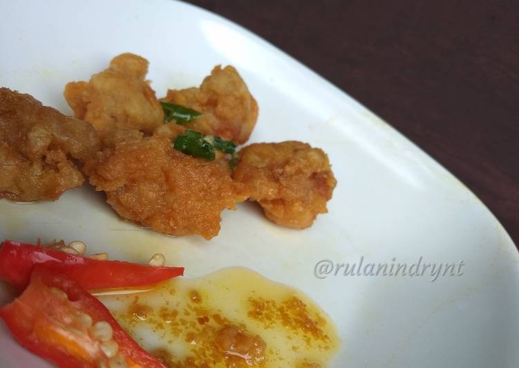 Resep Ayam saos mentega Anti Gagal