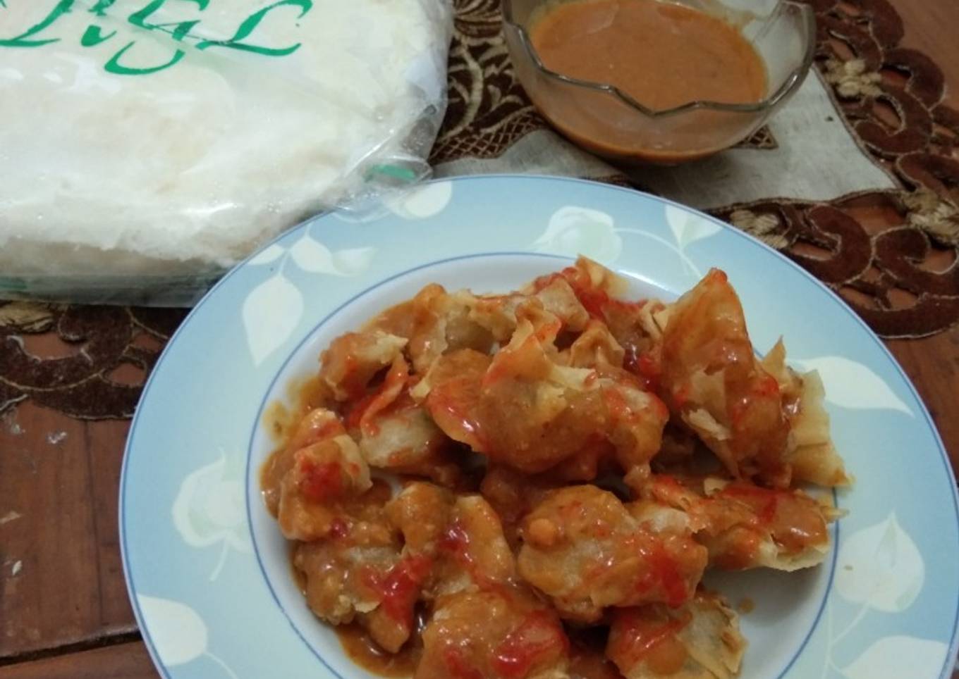 Batagor lumpia mini