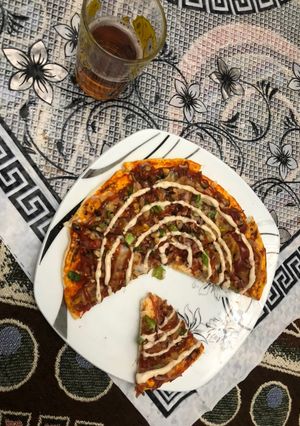 عکسی از دستور پیتزای یهویی 👌🏻