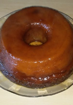 Una foto de Budín de pan!!! 😄