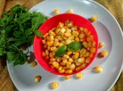 A picture of buttery corn