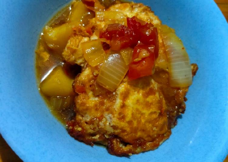 Resep Semur kentang telur pedas, Lezat Sekali