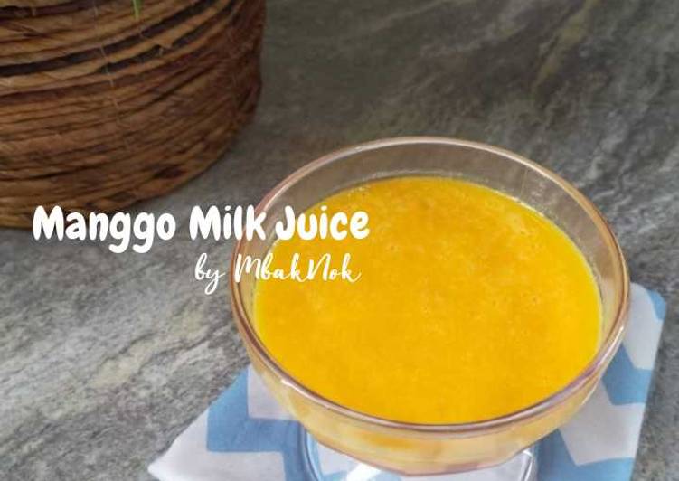 Resep Manggo Milk Juice, Sempurna