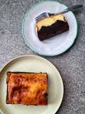 Brownie Burnt Cheesecake (oven tangkring)