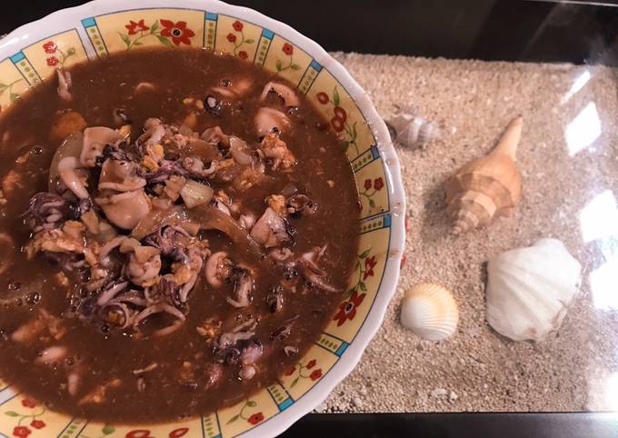 Cara Gampang Membuat Cumi telur goreng mentega, Lezat