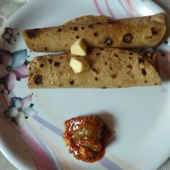 A picture of Aalo Paratha.