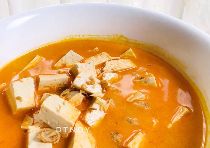 Langkah Mudah untuk Membuat Sayur Tahu Santan yang Enak