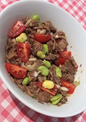 Une photo de Salade de Pot au Feu, Vinaigrette Japonaise