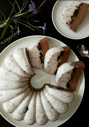 Foto resep Puding Oreo Milo