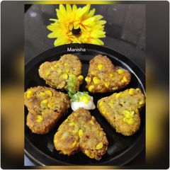 A picture of Sweetcorn Cutlet.