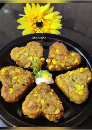 A picture of Sweetcorn Cutlet.