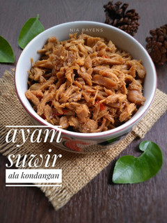 Foto resep Ayam suwir ala kondangan