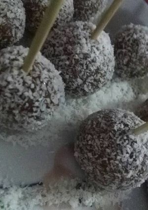 صورة لوصفة حلى التمر بجوز الهند
