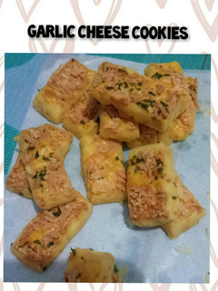 Foto resep Garlic Cheese Cookies