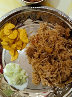 சோயா பிரியாணி (Soya Biryani Recipe in tamil) செய்முறை முக்கிய புகைப்படம்