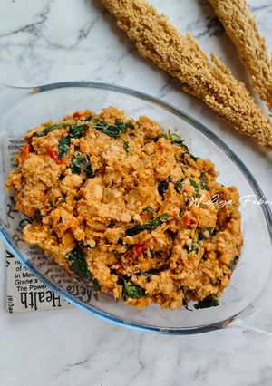 Foto resep Sambal Tempe Kemangi (Untuk Isian Arem²/Leupeut, Cocolan Ketan Bakar, Dll)