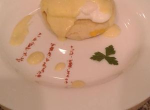 Una foto de Huevos Benedict!!