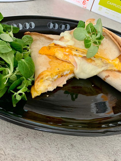 Töltött tortilla recept fotója