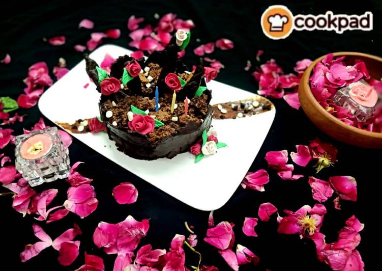 Step-by-Step Guide to Prepare Favorite Chocolate flower pot