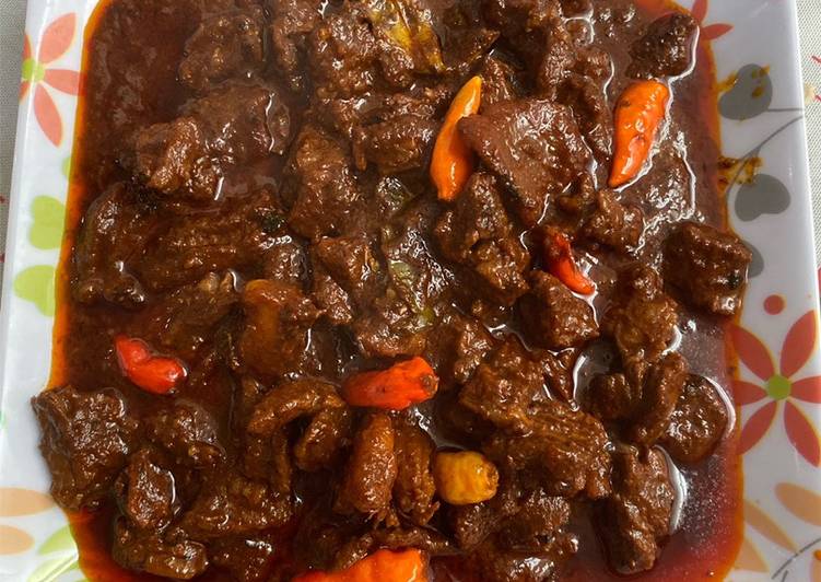 Oseng Daging Mercon : Resep Oseng mercon daging sapi oleh Dewi Dapur