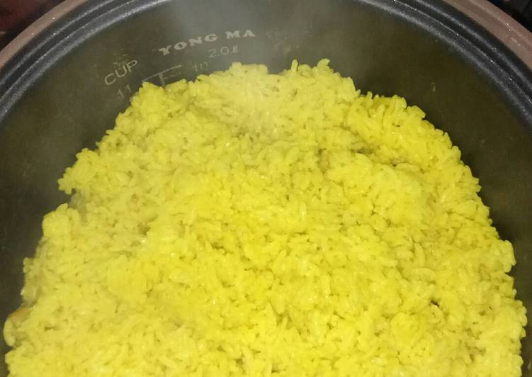 Resep Nasi kuning jomblo😂 yang Enak