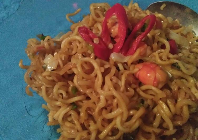 Resep Mi Goreng Semi-Instan, Bikin Ngiler