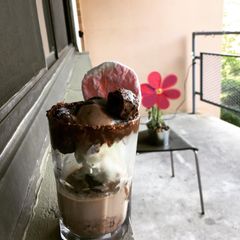 A picture of Chocolate  summer retreat.