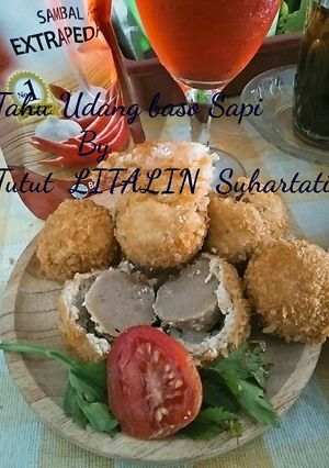 Foto resep Bola udang tahu baso