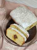 😍🥥 Budín húmedo de coco, relleno con dulce de leche con glaseado de coco 🥥😍