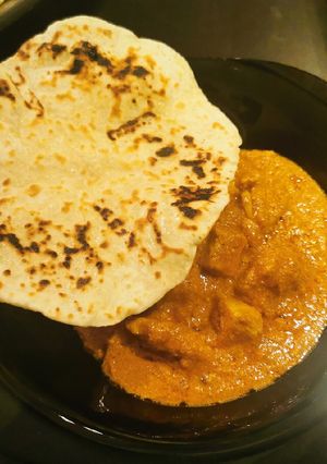 Indiai vajas csirke recept fotója
