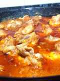 Pasta de pollo picante / curry