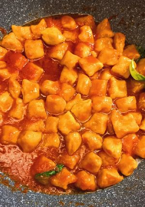 A picture of Pumpkin Gnocchi.
