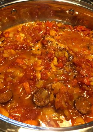 Lecsós karaj recept fotója