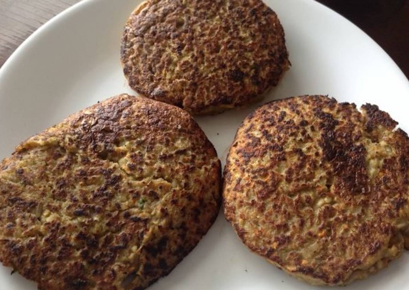 Hamburguesa de lentejas y zanahoria [Saludable]