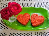 💖 Valentine Special Heart-Shaped Carrot Halwa 💖