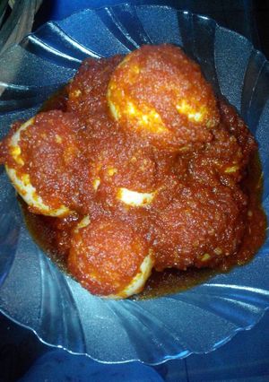Foto resep Telur siram sambal bajak special