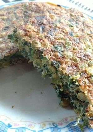 Una foto de Tortilla de verdes
