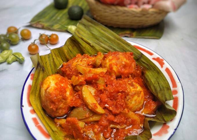 Cara membuat Telur Jengkol Balado Cara membuat Telur Jengkol Balado