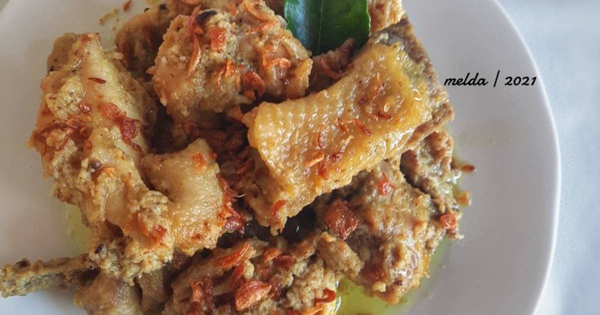 Resep Opor Ayam Versi Kering Oleh Melda Yanti Cookpad